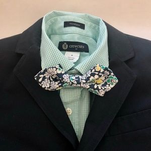 Crewcuts boys suit, shirt & bowtie